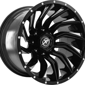 XF Off-Road – XF-224 – Black – 24″x14″ -76mm – Summer Wheels – XF-224241451271397-76GBML